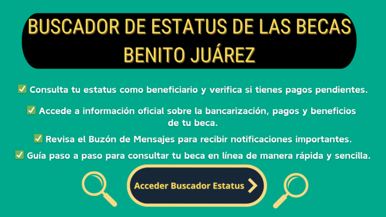 buscador de estatus becas benito juárez 2025